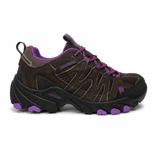 Zapatilla Outdoor & Waterproof Calbuco Low Brown/Fucsia