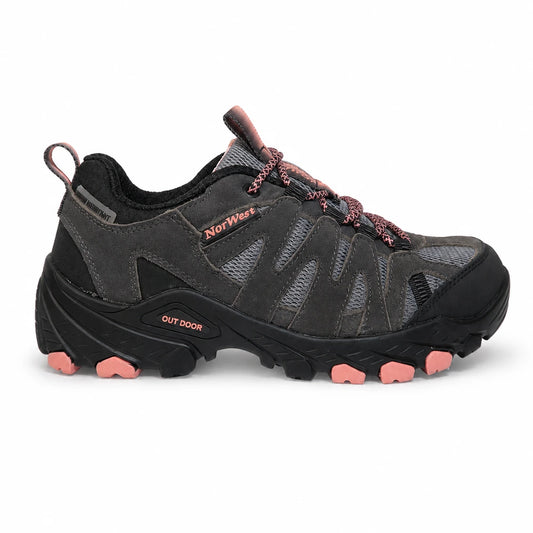 Zapatilla Outdoor & Waterproof Calbuco Gris/Rosado
