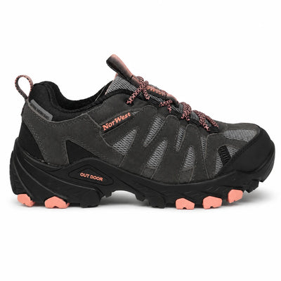 Zapatilla Outdoor & Waterproof Calbuco Gris/Rosado