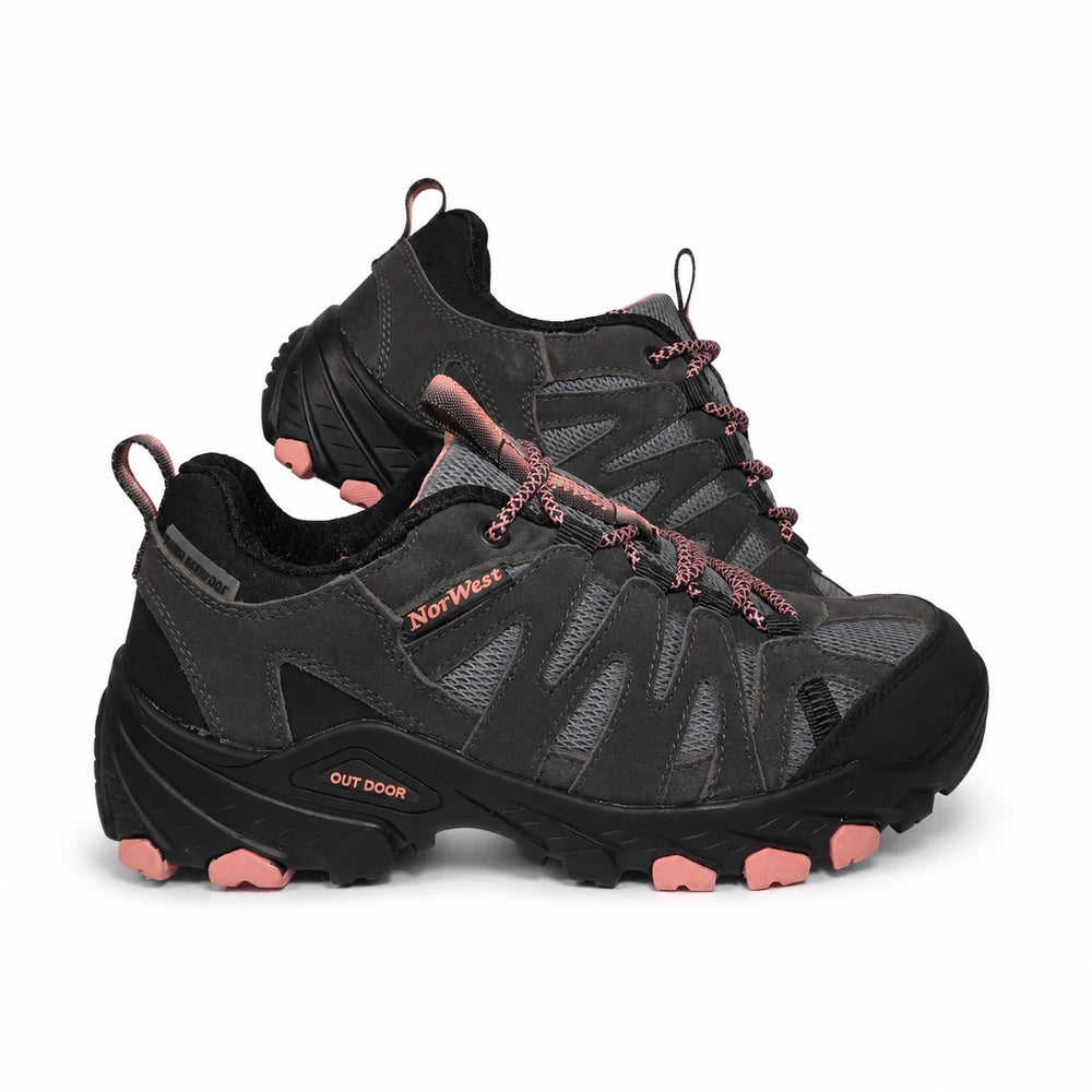 Zapatilla Outdoor & Waterproof Calbuco Gris/Rosado