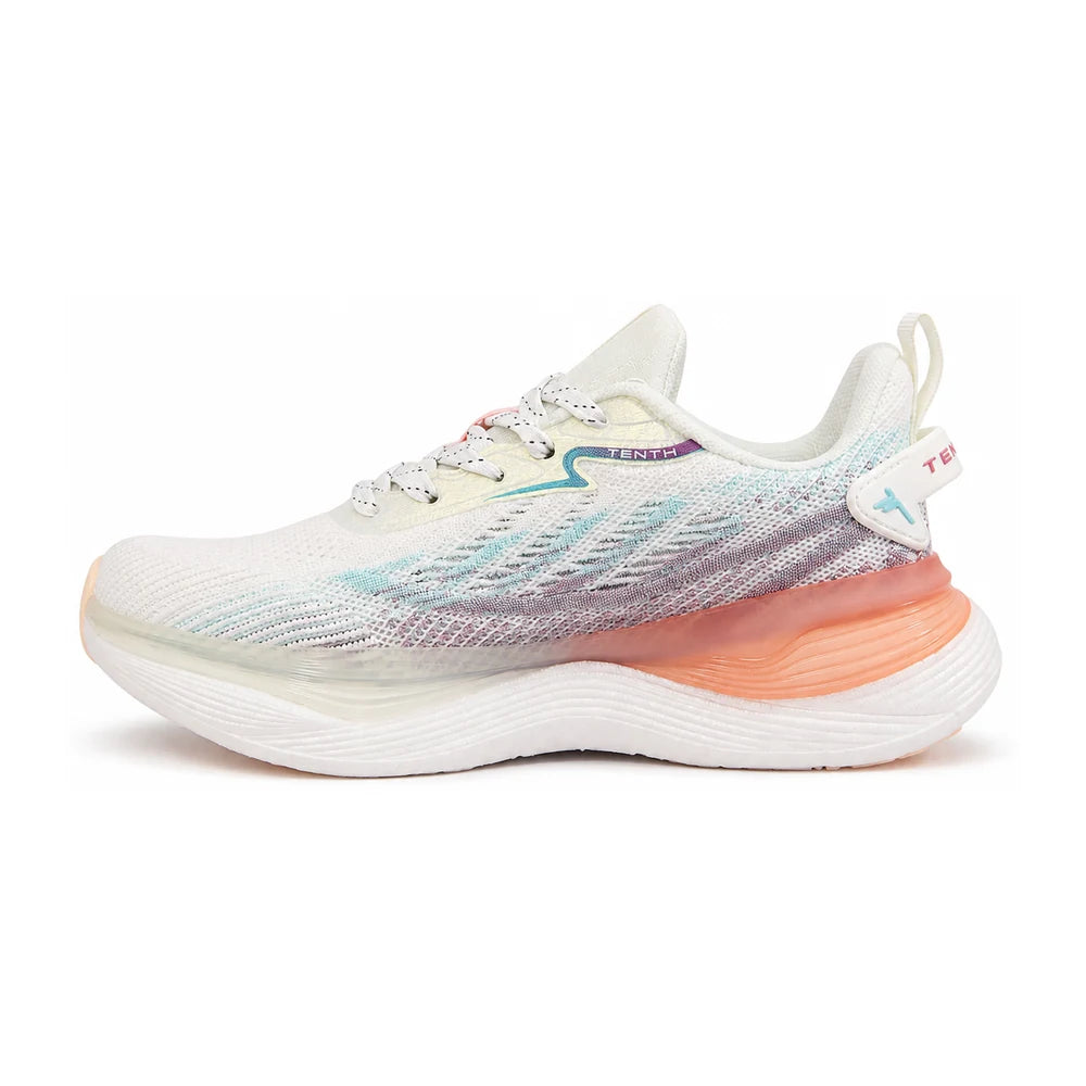 Zapatilla Tenth Streak Running Pro Blanco/Rosado